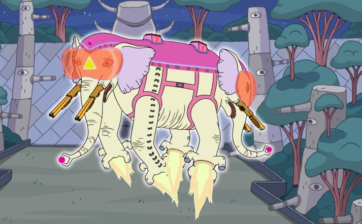 Ancient Psychic Tandem War Elephant (from Adventure Time)